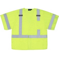 S661 ANSI Class 3 Tricot Break-Away Vest w/ D-Ring (Medium)